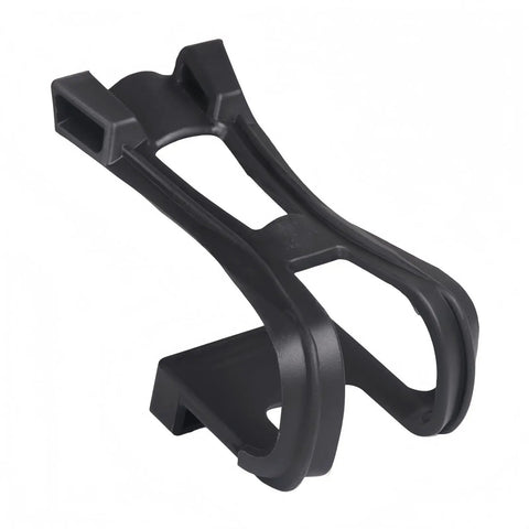 Toe Clip Pedal Cage With Straps For Indoor And Outdoor Cycling Universal Pedal Cage Kit With Adjustable Nylon Straps Anti Slip Nuts