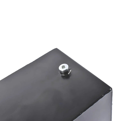 Close-up of metal reservoir from Beefy 10 Quart Hydraulic Power Unit With 1.6KW 12V DC Motor Double Acting Pump 3200 PSI Max