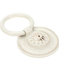 European Style Drop Ring Pull Handles for Cabinets and Drawers Lotus Pattern Knobs 2.2 Inch Diameter Zinc Alloy Pack of 6