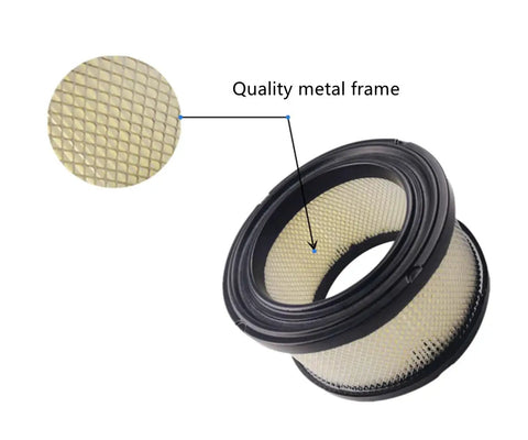 Air Filter 32170979 Replacement For Ingersoll Rand SS5 2340 2475 T30 Air Compressors with metal frame detail