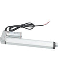 12V Electric Linear Actuator With Straight Push Pull Rod for Heavy Duty Industrial Automation and Sofa Lifts IP65 waterproof, alloy build, 200mm long.
