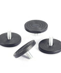 Adjustable Furniture Leveling Feet With M8 Threads Screw On Glide Base 40mm Durable Rust Resistant Easy Height Adjustment For Uneven Floors