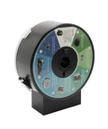 Filament Dryer Box For 3D Printer Filament Storage And Drying Keeps Filament Dry No Moisture Mess with guide, black housing.