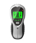 Gold Detector, SH201 Metal Detector Stud Finder Wall Scanner LCD Display for Treasure Hunts showing green LCD screen and buttons.