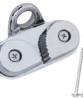Stainless Steel Cam Cleat for Boats Fit 3 to 15 mm Lines with screws, Universal Marine Hardware for Sailboats and Kayaks.
