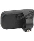 Back view of Electric Bike Power Display Meter For Handlebar Cockpit Universal 5 Pin LED Panel With Waterproof Plug