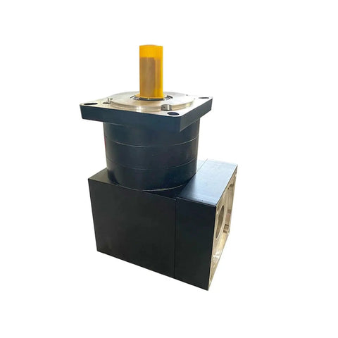 Heavy Duty Right Angle Planetary Gearbox For Nema 42 Stepper Motor 110mm Flange with compact design for machine mods.