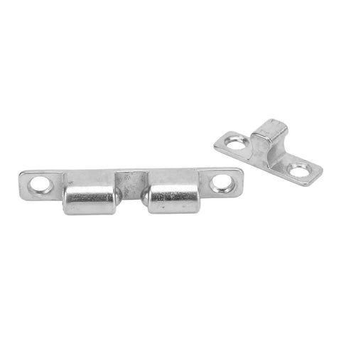 Rugged Marine Grade Stainless Boat Door Catch 60mm Ball Roller Polished Steel Rustproof for Motorhome Yacht Heavy Duty