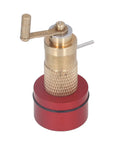 Mainspring Winder For Watches, Pro Grade Brass Watch Winding Tool With Ergonomic Non Slip Handle, side view