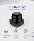 Budget Friendly 360 Degree RPLIDAR S1 TOF Lidar Sensor With 40 Meter Range for obstacle avoidance and smooth navigation in AGVs and UAVs