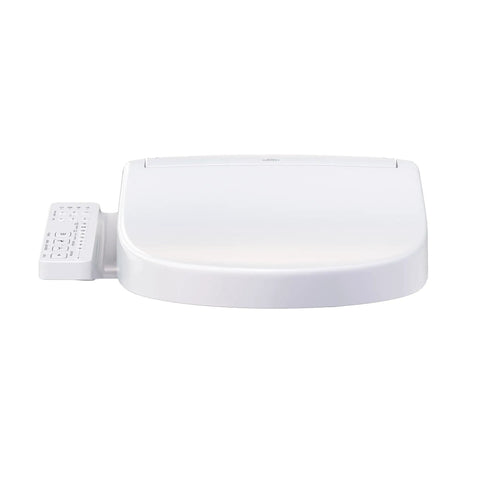 Electronic Bidet Toilet Seat With Instant Warm Water Heating And Buttery Smooth Soft Close Lid Elongated Cotton White Featuring Pulsating Spray Wand Premist Rinse System For A Slick Bathroom Upgrade