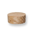 Oak Flat Head Plugs Half Inch Side Grain for Furniture Tables Chairs and Cabinets Pack of Twenty for DIY Woodworking Projects
