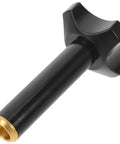 Plastic Ice Cream Maker Nut Fastener Replacement Part, black and gold, portable ice cream machine accessory, universal fit, durable