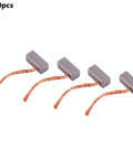 100 Pcs J435A Carbon Motor Brushes Replacement Kit For 12 24V Car Fans And Small Electric Motors, Low Noise With Minimal Spark