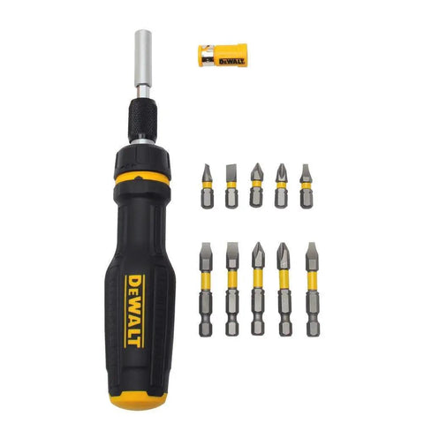 Max Fit TR Multi-Bit SD Screwdriver Bit Set For Quick Change Home And Pro Jobs, features magnetic bits and durable alloy steel.