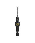 Top Shelf 1/8 X 1/4 Inch Hex Shank Countersink Drill Bit With 82 Degree Angle, steel for easy wood screw installation.