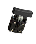 Heavy Duty Replacement Power Control Component For Electric Tool Repair, Black Housing Spare Piece, 40 X 50 mm fitment, close-up view.