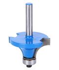 Get That Fresh Round Over Look With This Killer Woodworking Router Bit, 1/4 inch shank, blue cutter for MDF and solid pine.