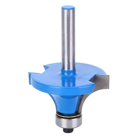 Get That Fresh Round Over Look With This Killer Woodworking Router Bit, 1/4 inch shank, blue cutter for MDF and solid pine.