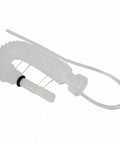Vehicle Specific Spout Replacement PM27N For Your Ride, coiled white plastic spout with attached cap