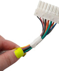 Close-up of wiring connector for Model Specific Ice Maker Assembly For Refrigerator Replacement DA97-13718C DA97-18859A