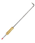 19 Inch Stainless Steel Sea Urchin Catching Tool For Divers And Snorkelers, Durable Corrosion Resistant Spearfishing Gear For Seafood Harvesting And Underwater Hunting with wooden handle.