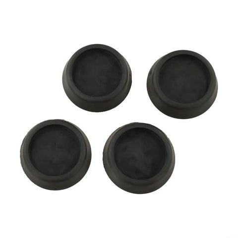 Four Pack Anti Vibration Pads For Washer And Dryer Shock Absorbing Rubber Feet For Appliances And Furniture Stability Floor Protection Black
