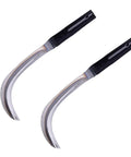 Two-Piece Rustproof Weeding Hook Tool Set For Mowing Cultivation And Harvesting With Comfortable Grip Durable Agricultural Gardening Gear