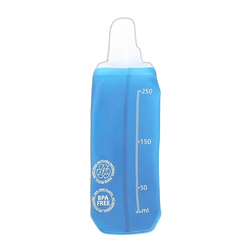 250ml water bottle from Night Running Vest With High Visibility Reflective Strips, Breathable Polyester Hydration Gear set