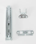 Lift Up Folding Desk Hinge For Adjustable Desks And Workbenches, metal components laid flat on white surface