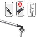 Kickass Heavy Duty T20 Torx Magnetic Screwdriver With Solid Chrome Vanadium Shaft And High Torque Grip For Quick Tech Hacks And Reliable Home Fixes close-up of screwdriver tip engaging a screw