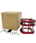 Built Like A Tank Premium Aluminum Router Lift For Table Mount With Rust Resistant Stainless Steel Body and Pain Free Install Fits 64 to 66 Millimeter Trimmers complete kit with box and tools.