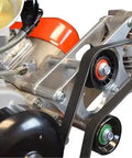 Boss Level Billet Alternator Bracket Kit For Lt And Ls Trucks Built Tough Aluminum Top Driver Mount For 4.8L 5.3L 6.0L Gm Engine Swap Project Made In Usa with idler pulleys mounted on an engine.