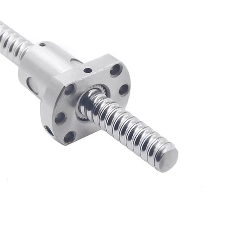 Pro Grade 400mm Ball Screw With Unprocessed End And No Side End Support, 1 Pc 1204 Ball Nut For Engraving Machines, CNC Parts