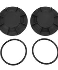 Headlight Dust Cap Direct Replacement For YZF R1 2006 2008 And CBR600F F4 1999 2000 with O-rings shown in black