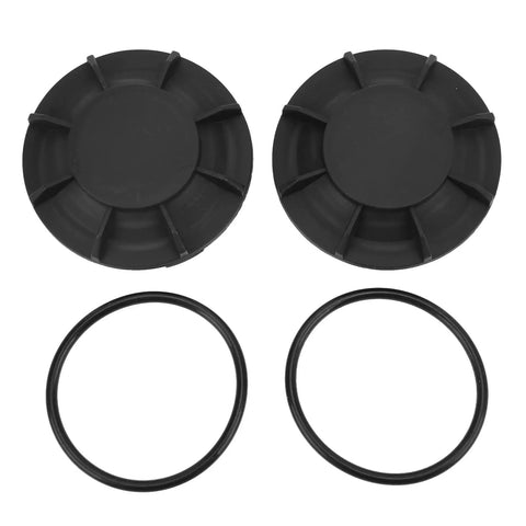Headlight Dust Cap Direct Replacement For YZF R1 2006 2008 And CBR600F F4 1999 2000 with O-rings shown in black