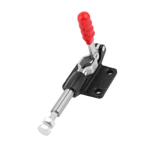 Heavy Duty Galvanized Iron Toggle Clamp For Welding And Sheet Metal Jobs. This Quick Fix Push Pull Hand Tool Delivers Amazing 530 Lb Force To Hold Your Workpiece Tight In Any Horizontal Or Vertical Spot Around The Shop.