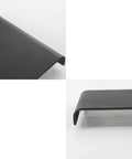 Close-up of Black LED Wall Lamp For Hallway And Bedroom 10W Up And Down Sconce All Metal Aluminum Housing 12 Inch Stairwell Wall Light.