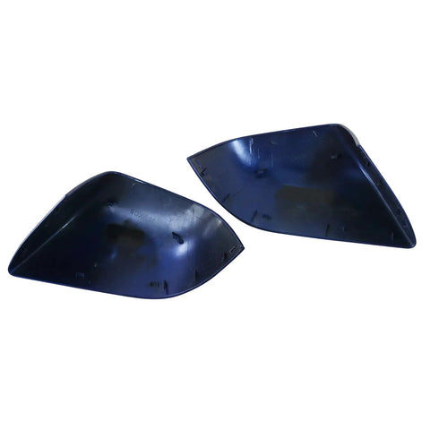 Rad Blue Pair For Left And Right Side Mirror Lower Covers Snap Tight In Place For Your Tesla Model 3 2017 Through 2021, detailed view.