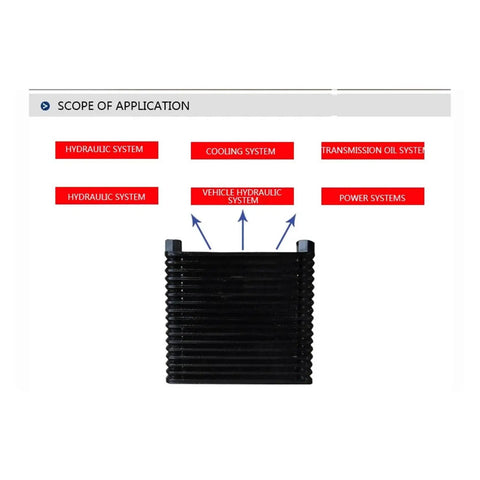 Beefed-Up Heavy Duty Hydraulic Oil Cooler With Air Cooling Fin Radiator 48W System, 10 L Per Min Flow, 15 Bar Working Pressure, Efficient Heat Exchanger For Rapid Temperature Reduction, AC380V Compatible, Model AF0510T-CA