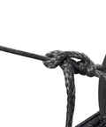 Close-up of a knot in 100 Ft UHMWPE Braided Cord 2mm Spliceable Utility Line For Camping Tents Tarps Hammocks Ridgelines