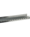 Side view of Shop Grade Quick Release Bar Clamp Rack That Holds 15 Clamps, Built Tough Galvanized Steel Wall Mount Organizer