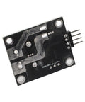 Built Tough Hall Effect Current Sensor Module Packing 100A Overcurrent Protection With Adjustable 3A Steps shown from top angle, circuit board design.