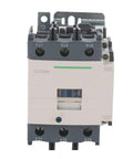 Front view of Heavy Duty 380V 95A 3 Pole AC Contactor with coil, showing terminal connections for power engineering applications.
