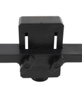 Straight Shooter Cabinet Door Alignment Jig And Quick Draw Hang Mounting Fixture top view showing adjustable T-arm mount and sliders.