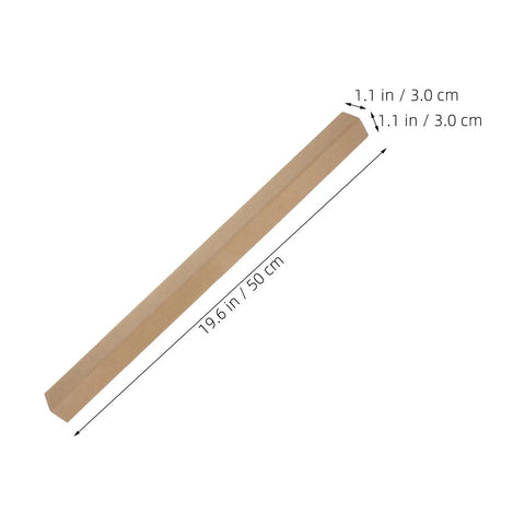 Heavy Duty Cardboard Wall Corner Protectors L Shaped Edge Guards For Shipping And Moving 20 Pack 0.15 Inch Thick with dimensions