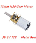 Hella Smooth Running 3V 6V 12V Micro Metal Gear Motor With Speed Reducer and High Torque Compact Design for Smart Lock Drive Systems and Industrial Projects