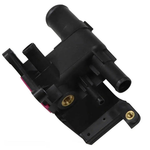 Heavy Duty Engine Coolant Outlet Flange Straight Swap Fit For Mazda 3 And Mazda 5 2009 To 2015 close-up view showing polymer material.