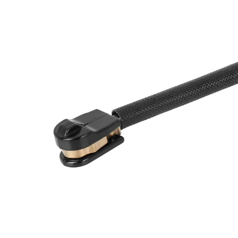 X AUTOHAUX rear brake pad electronic wear sensor with black braided wire and copper contact