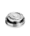 Harmonic Drive Reducer SHF32 IV Strain Wave Gear Reducer for stepper motor, compact and lightweight, shown in silver metal finish